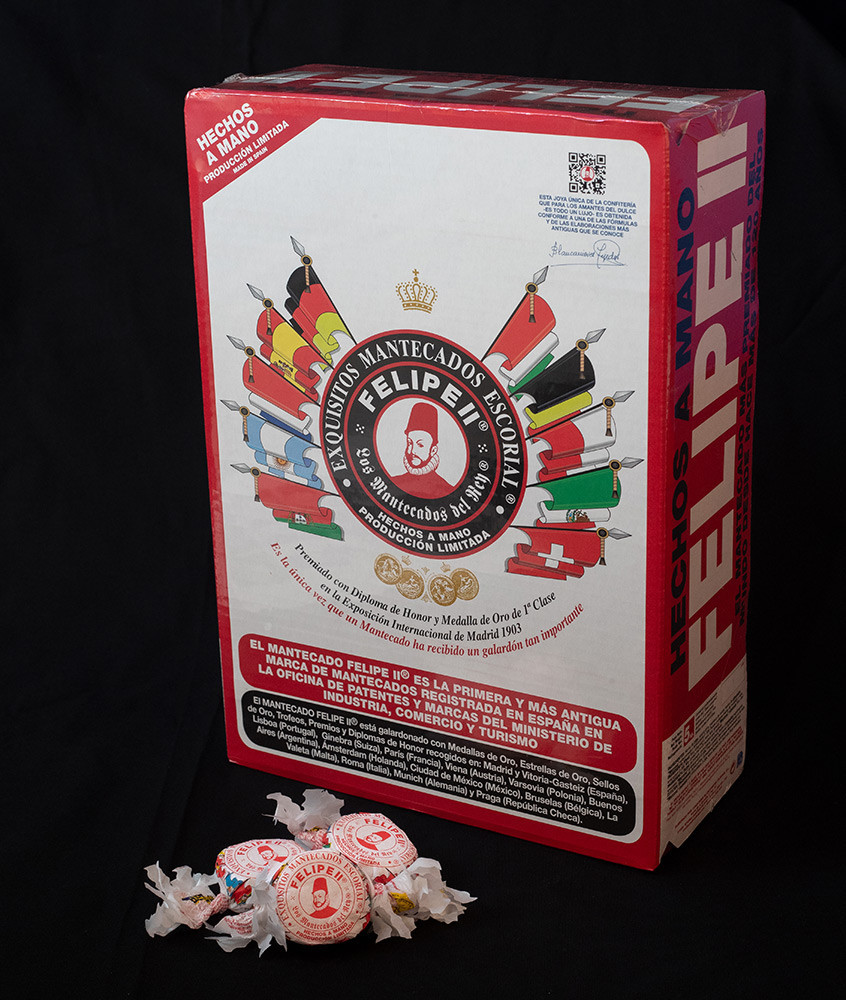 Caja de mantecados de 5 kg.