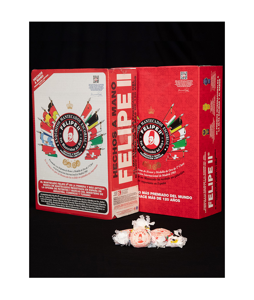 Caja de mantecados de 5 kg.